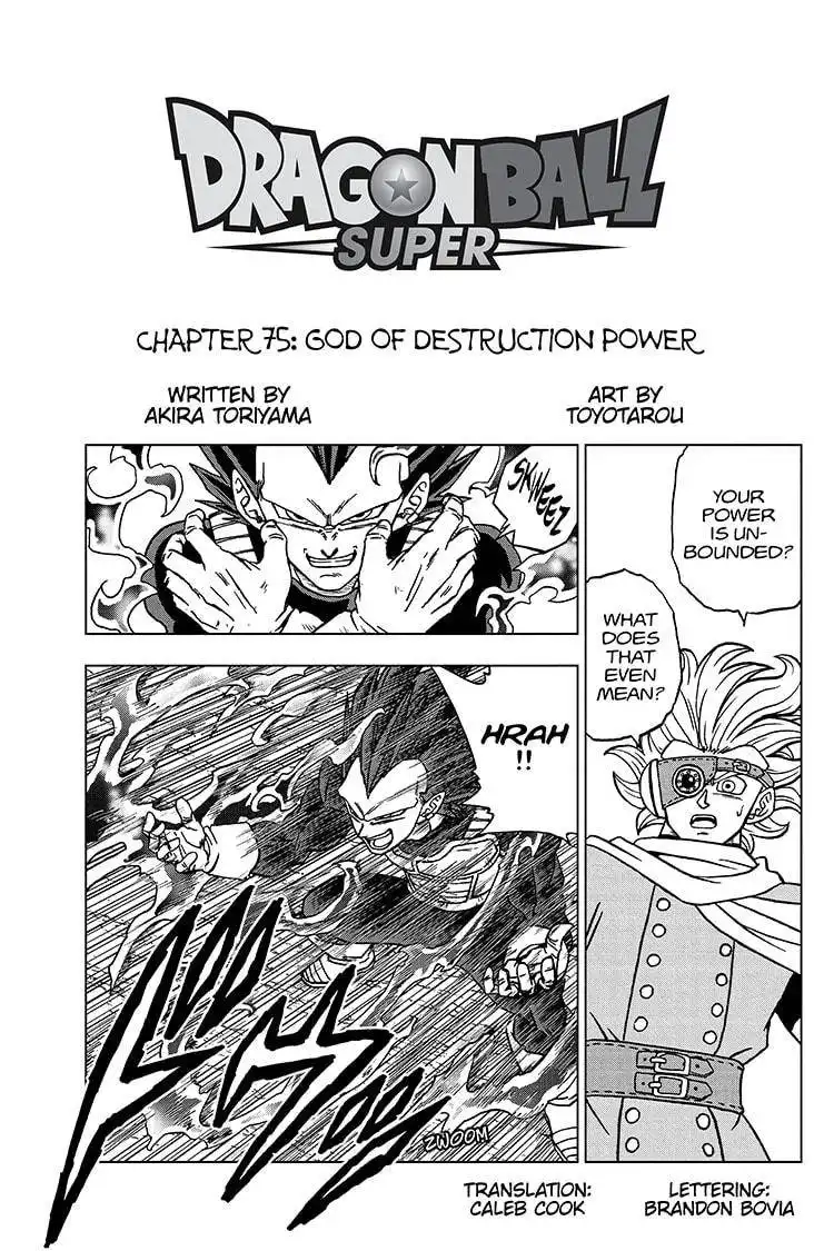 Dragon Ball Super Chapter 75 1